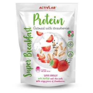 ACTIVLAB Super protein breakfast ovesná kaše s jahodami 300 g