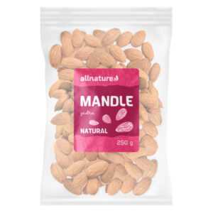 ALLNATURE Mandle jádra natural 250 g