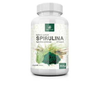 ALLNATURE Spirulina bylinný extrakt 60 kapslí
