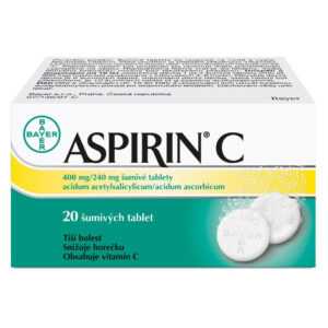 ASPIRIN C Šumivé tablety 20 kusů