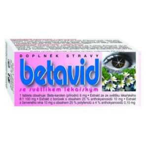 NATURVITA Betavid se světlíkem lékařským 60 tablet