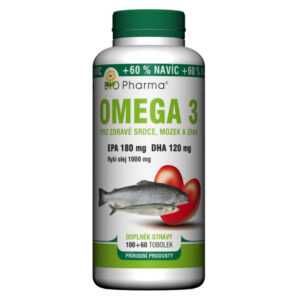 BIO PHARMA Omega 3 1000 mg + EPA + DHA 100+60 tobolek