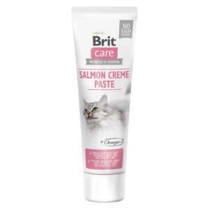 BRIT Care Cat Paste Salmon creme lesklá a zdravá srst pro kočky 100 g