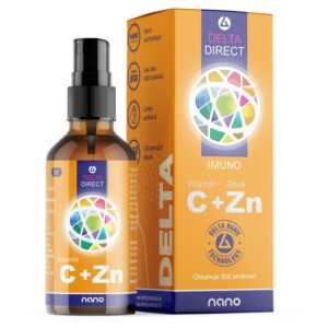 DELTA DIRECT Vitamín C + Zn sprej na pokožku 100 ml