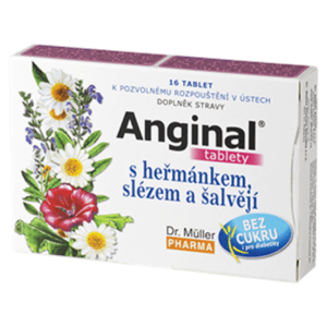 DR. MÜLLER Anginal tablety s heřmánkem