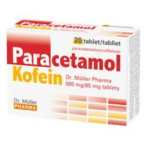 DR.MULLER Paracetamol kofein 500mg/65mg 20 tablet