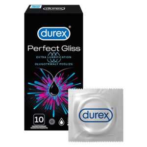 DUREX Perfect gliss kondomy 10 kusů