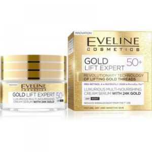 EVELINE Gold Lift Expert denní a noční krém 50+ 50 ml