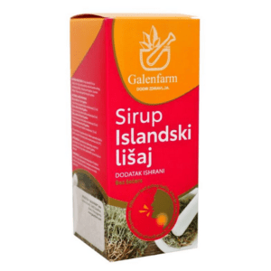 GALENFARM Sirup s islandským lišejníkem 200 ml