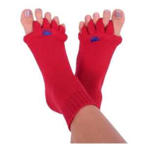 HAPPY FEET Adjustační ponožky red velikost S