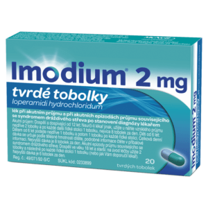 IMODIUM® 2 mg tvrdé tobolky 20 kusů