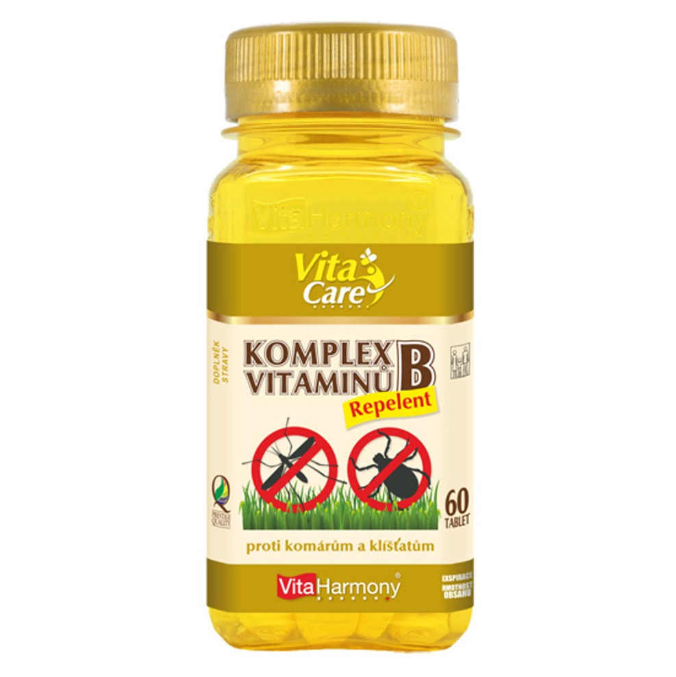 VITAHARMONY Komplex vitaminů B repelent 60 tablet