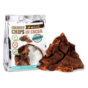 MIXIT Kokosové chipsy kakao 60 g