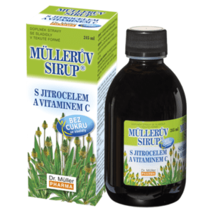 DR. MÜLLER Müllerův sirup s jitrocelem bez cukru 245 ml