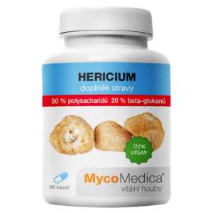 MYCOMEDICA Hericium 50% vegan 90 kapslí