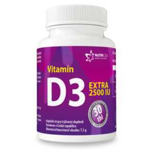 NUTRICIUS Vitamín D3 extra 2500 IU 30 tablet