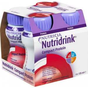 NUTRIDRINK Compact protein příchuť lesní ovoce 4 x 125 ml