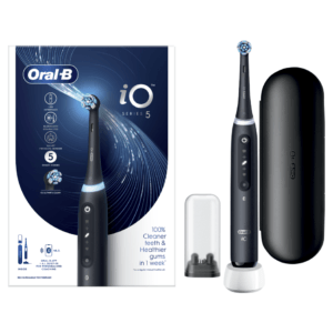 ORAL-B iO5 Series Matt Black elektrický zubní kartáček černý