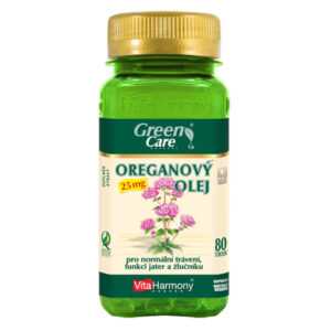 VITAHARMONY Oreganový olej 25 mg 80 tobolek