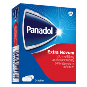 PANADOL Extra Novum 500mg/65mg 24 potahovaných tablet IV
