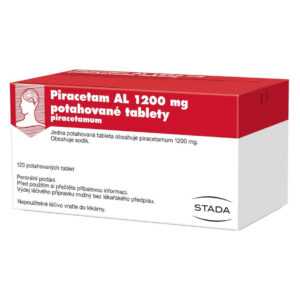 PIRACETAM AL 1200 mg Potahované tablety 120 kusů