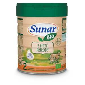 SUNAR Bio 2 pokračovací mléko od ukončeného 6. měsíce 700 g
