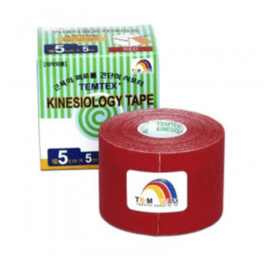 TEMTEX Tejpovací páska Tourmaline červená 5cm x 5m
