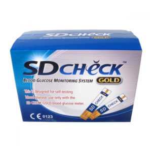 TESTOVACÍ proužky pro glukometr SD-CHECK GOLD 50ks