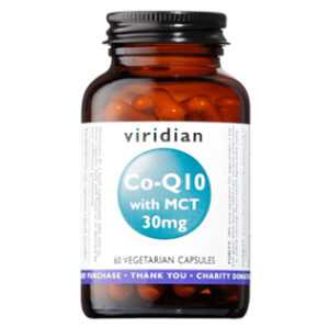 VIRIDIAN Nutrition Co-Q10 with MCT 60 kapslí