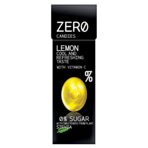 ZERO CANDIES Lemon candies 0% bonbóny 32 g