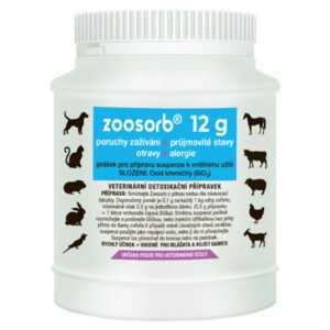 ZOOSORB Dietetický a detoxikační přípravek pro zvířata 12 g