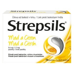 STREPSILS Med a citron 0