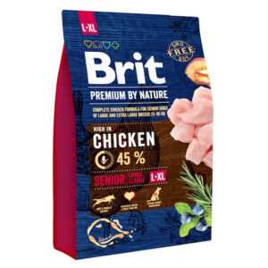 BRIT Premium by Nature Senior L+XL granule pro psy 1 ks