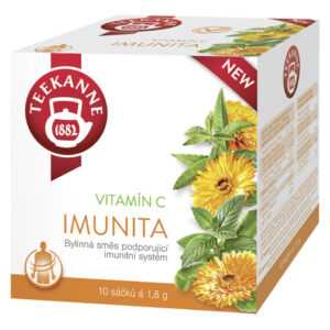 TEEKANNE Imunita s vitamínem C bylinný čaj 10 sáčků