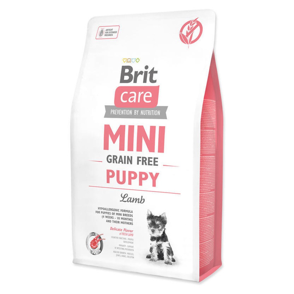 BRIT Care Mini Grain Free Puppy Lamb granule pro štěňata mini plemen 1 ks