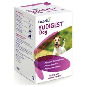 LINTBELLS Yudigest žvýkací tablety s probiotiky pro psy 120 tablet